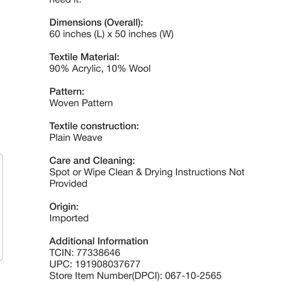 Faux throw💙💙 - Picture 5 of 5